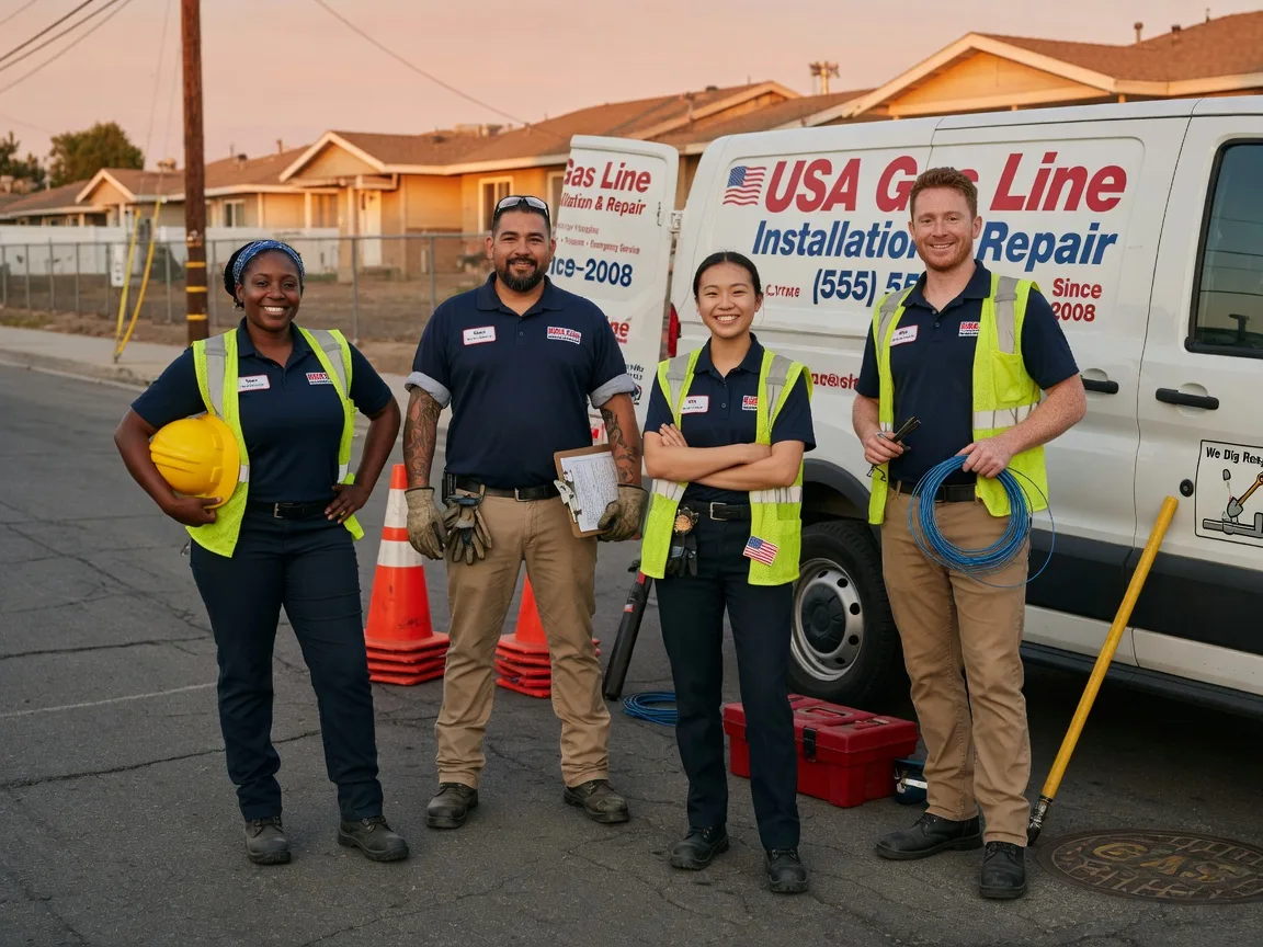 Gas Line Installation company in East Texas, PA